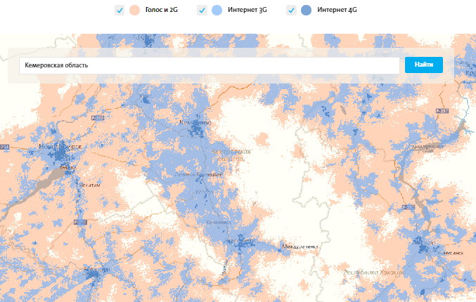 Йота карта покрытия нижегородская область